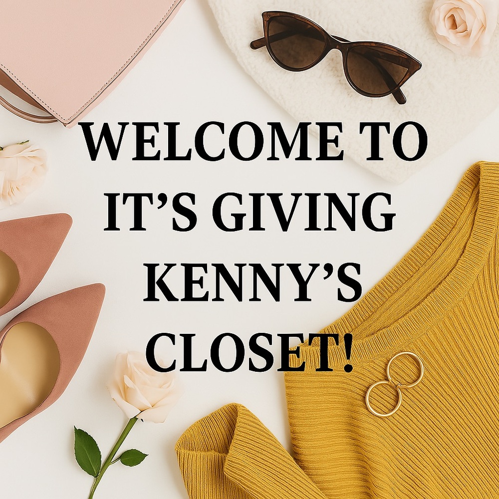 Welcome to my closet!